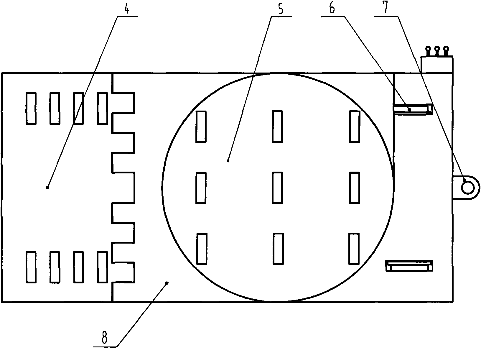 Hydraulic bracket assembling machine