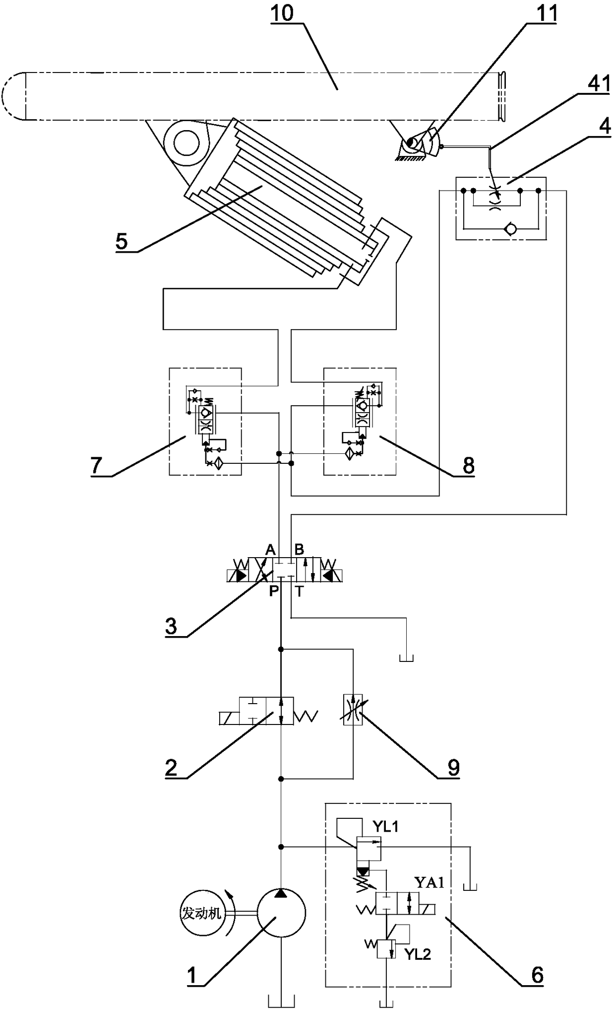 Solid rocket erecting system and erecting method