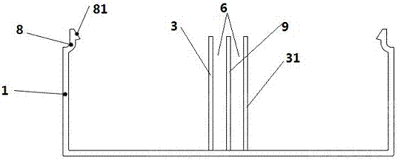 Novel PVC (Polyvinyl Chloride) wire slot