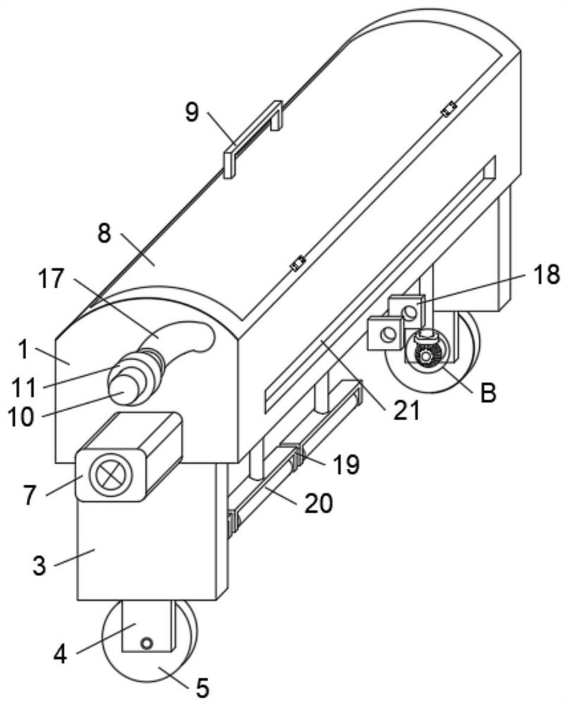 Concrete curing system and using process thereof