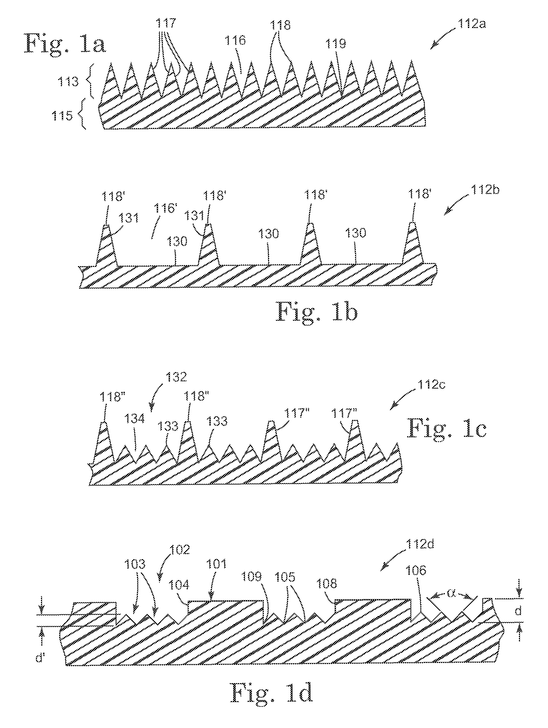 Detection article having fluid control film