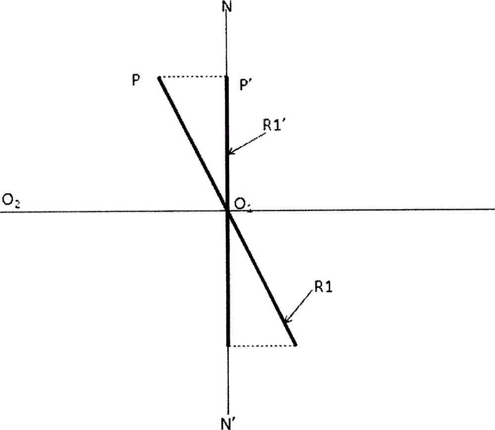 Two-arm four-probe measurement device and method for measuring inner and outer diameters of end of steel tube