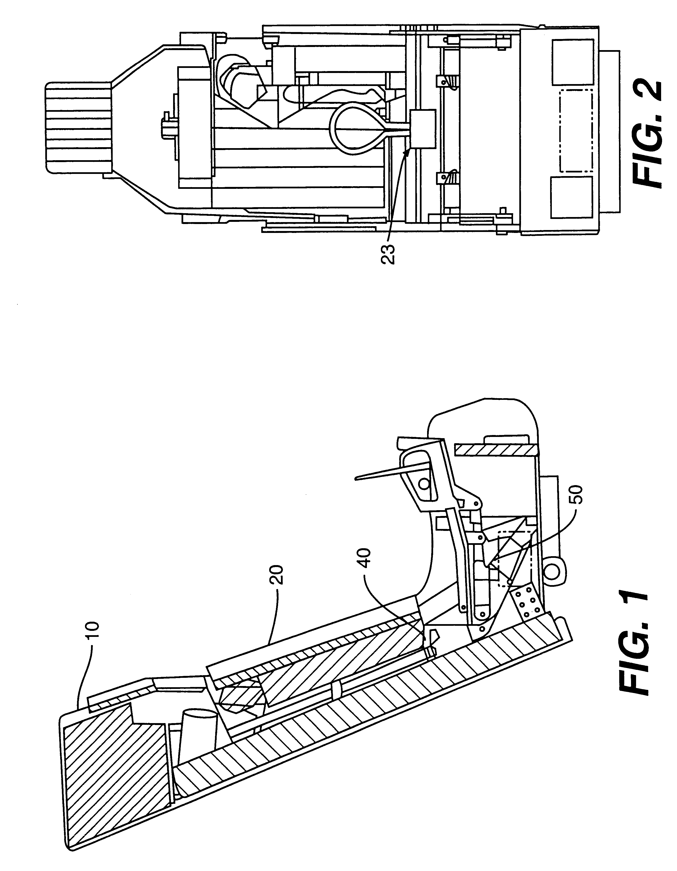 Adjustable emergency ejection seat