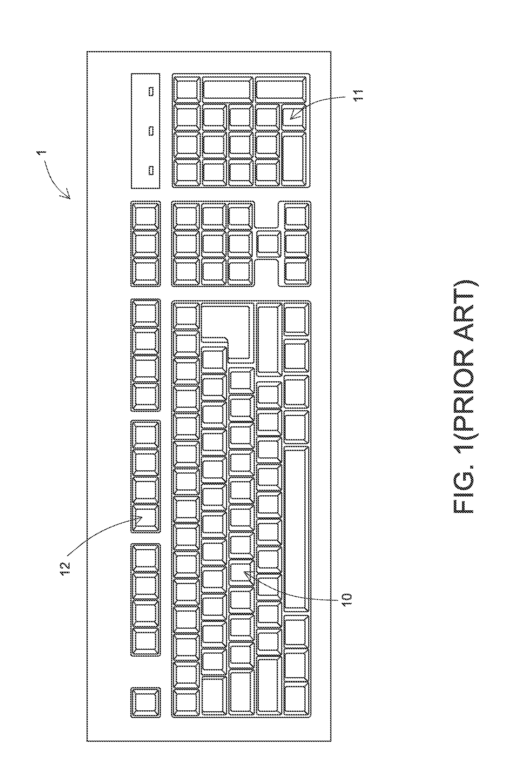 Keyboard device for use with tablet personal computer