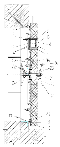 Airtight blast door for underground refuge chamber