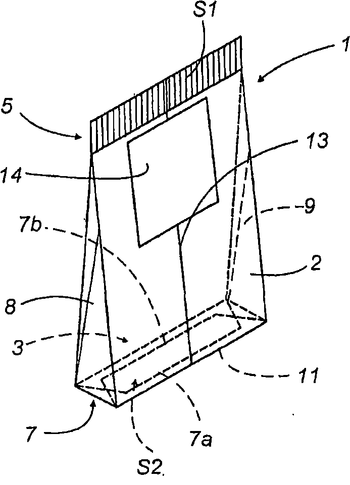 Single-lobe filter bag for infusion products