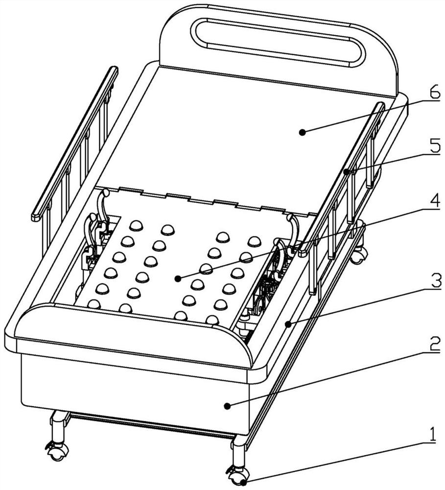 Hemodialysis auxiliary nursing apparatus