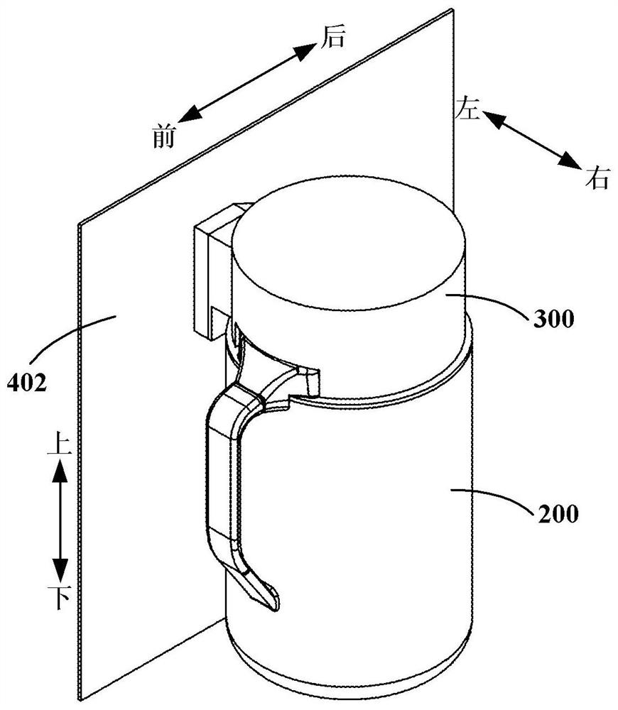 Water storage device and refrigerator