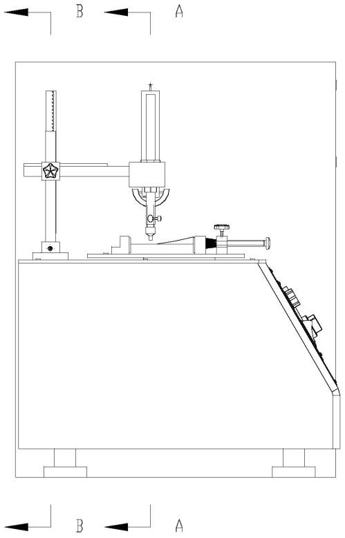 A rubber wear-resistant test equipment for plastic products