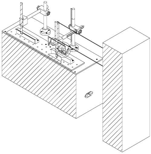 A rubber wear-resistant test equipment for plastic products