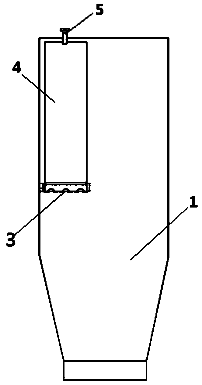 Device for preventing low-load NOX of circulating fluidized bed boiler from exceeding standard and operation method thereof