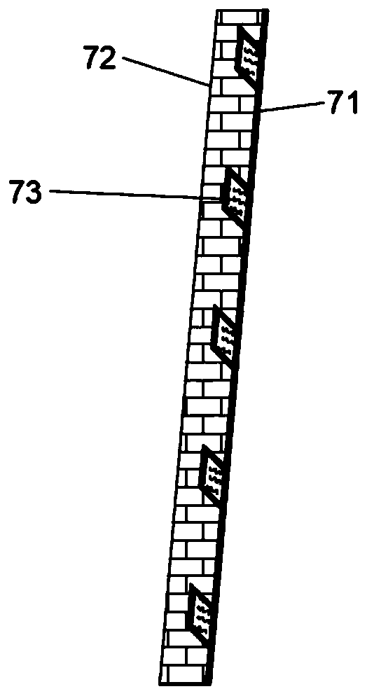 Small biomass heat supply system for transforming traditional cooking bench