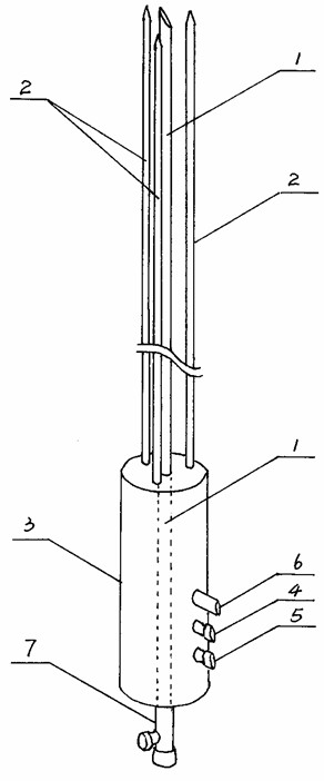 Multifunctional cold-circulating bundling microwave treatment probe