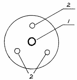 Multifunctional cold-circulating bundling microwave treatment probe