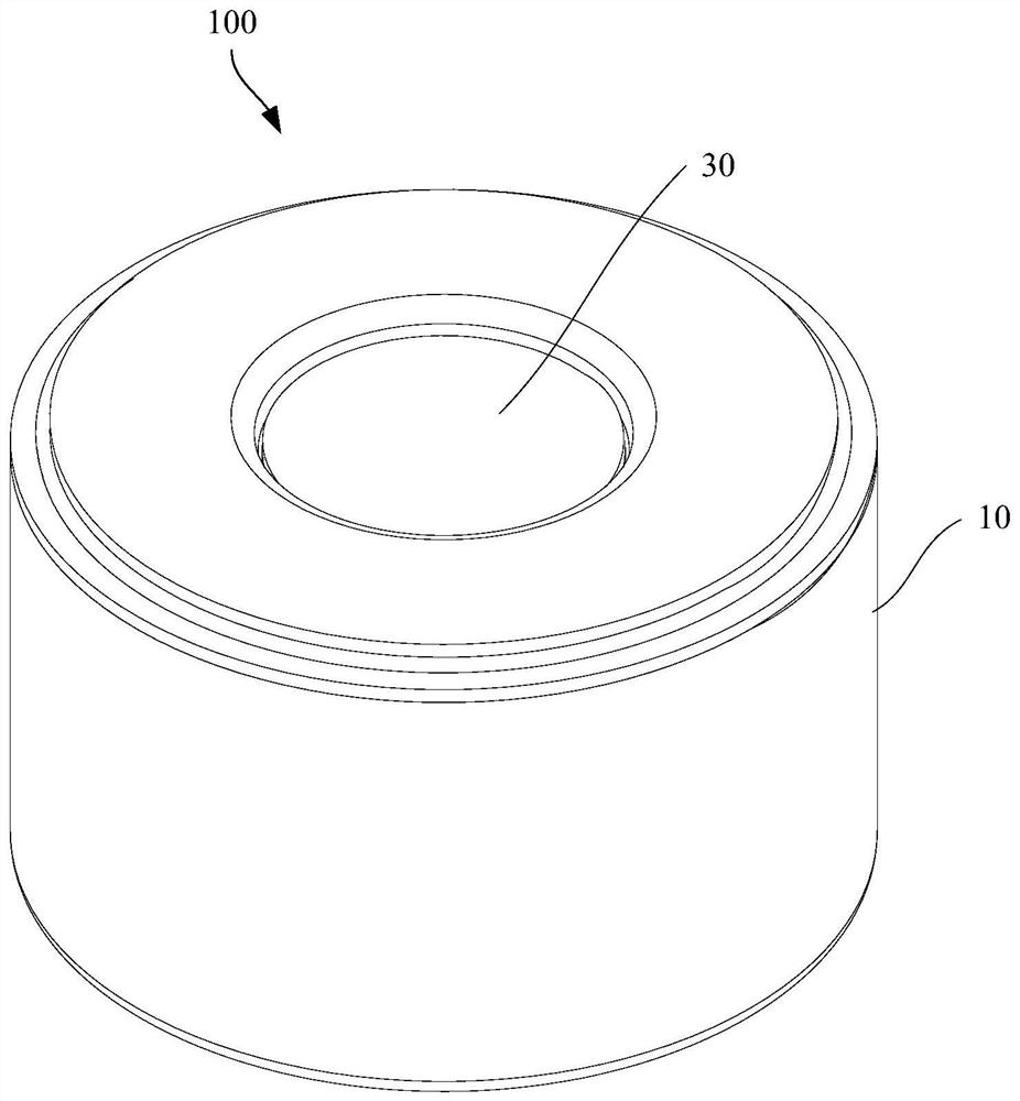 Button cell and electronic equipment