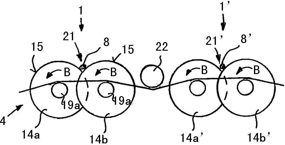 Ring spinning machine having a false twist device