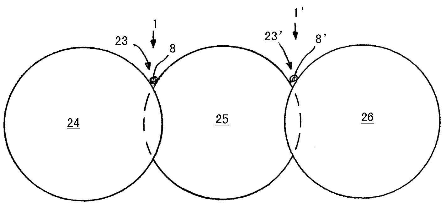 Ring spinning machine having a false twist device