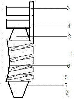 A mid-tibial prosthesis