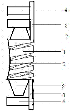 A mid-tibial prosthesis