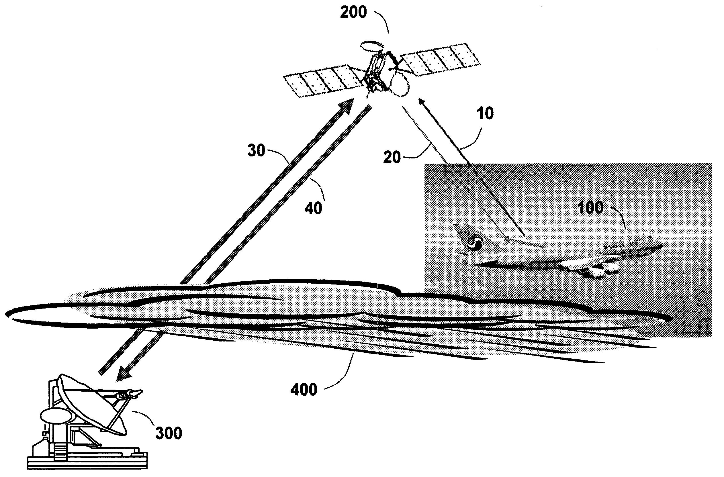 Aeronautical broadcast and communication system