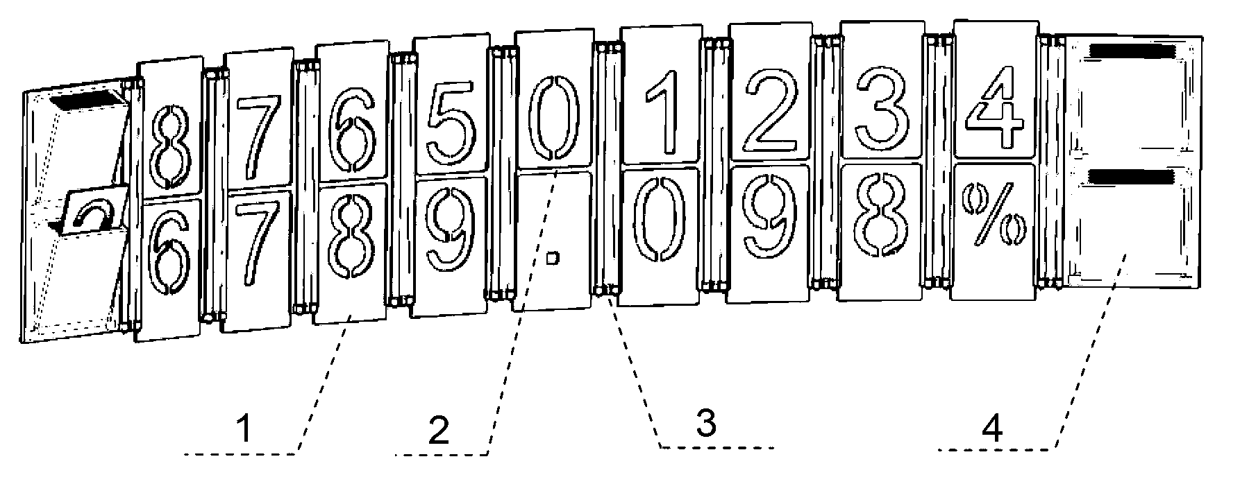 Metal spray marking plate special for cold and hot rolling