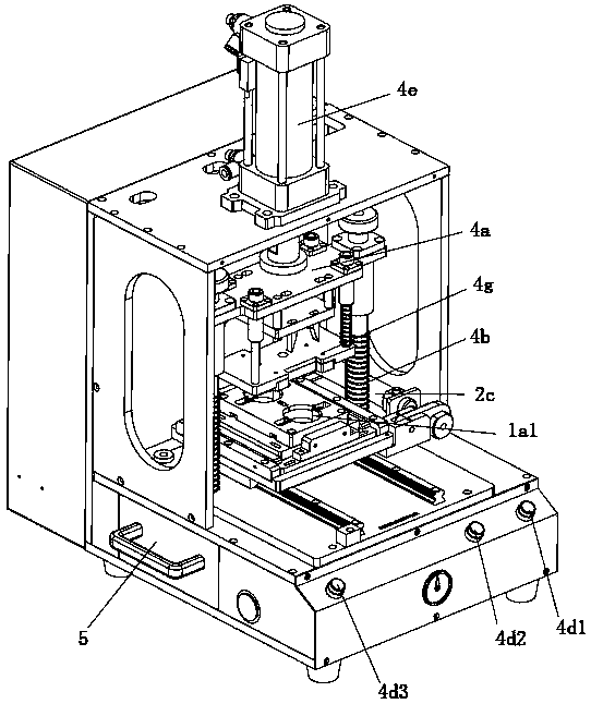 Injection part cutting machine