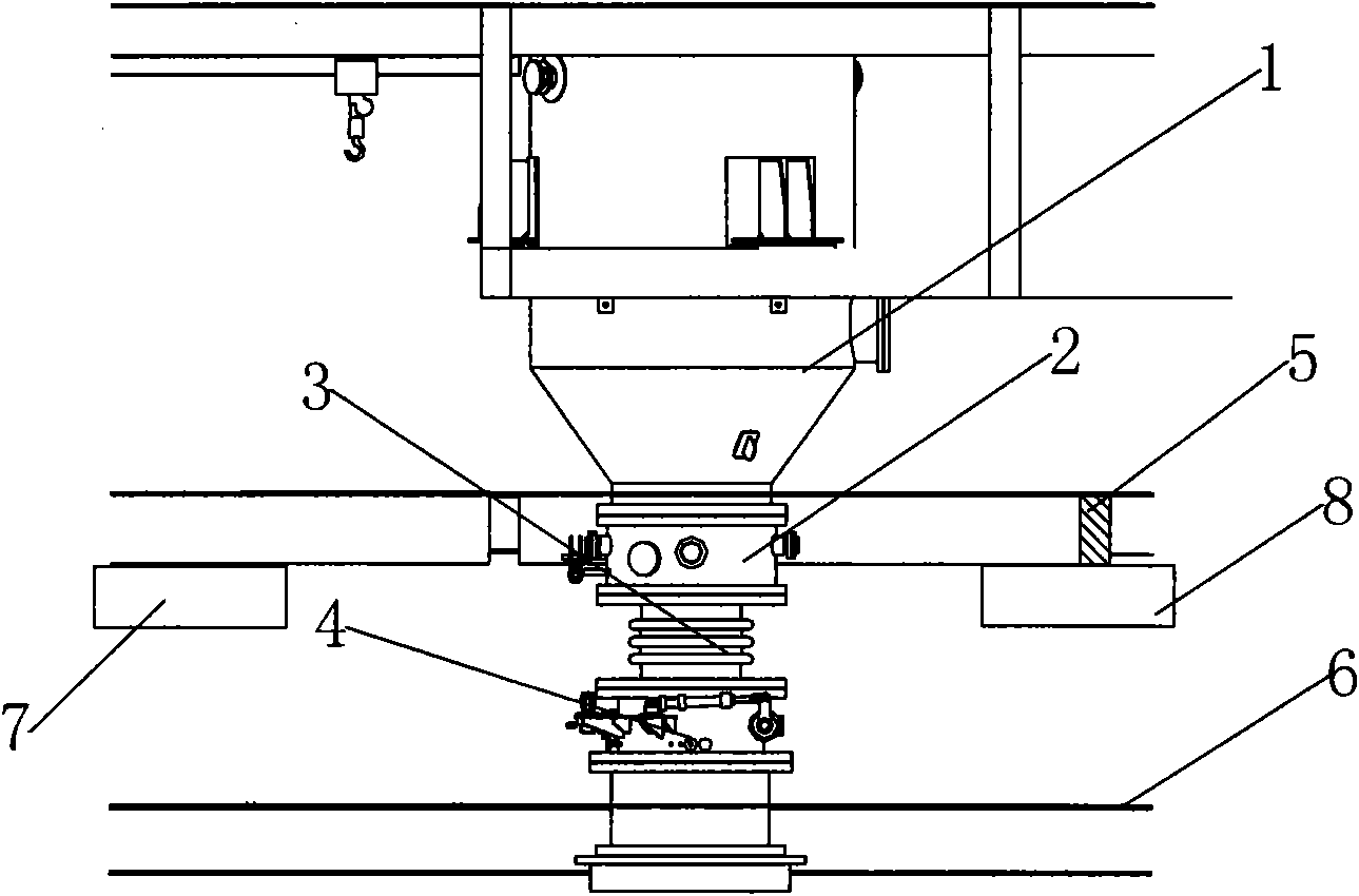 Dismounting and transporting trolley