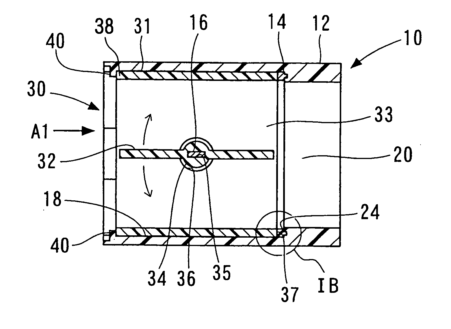 Intake device and mounting structure of valve unit