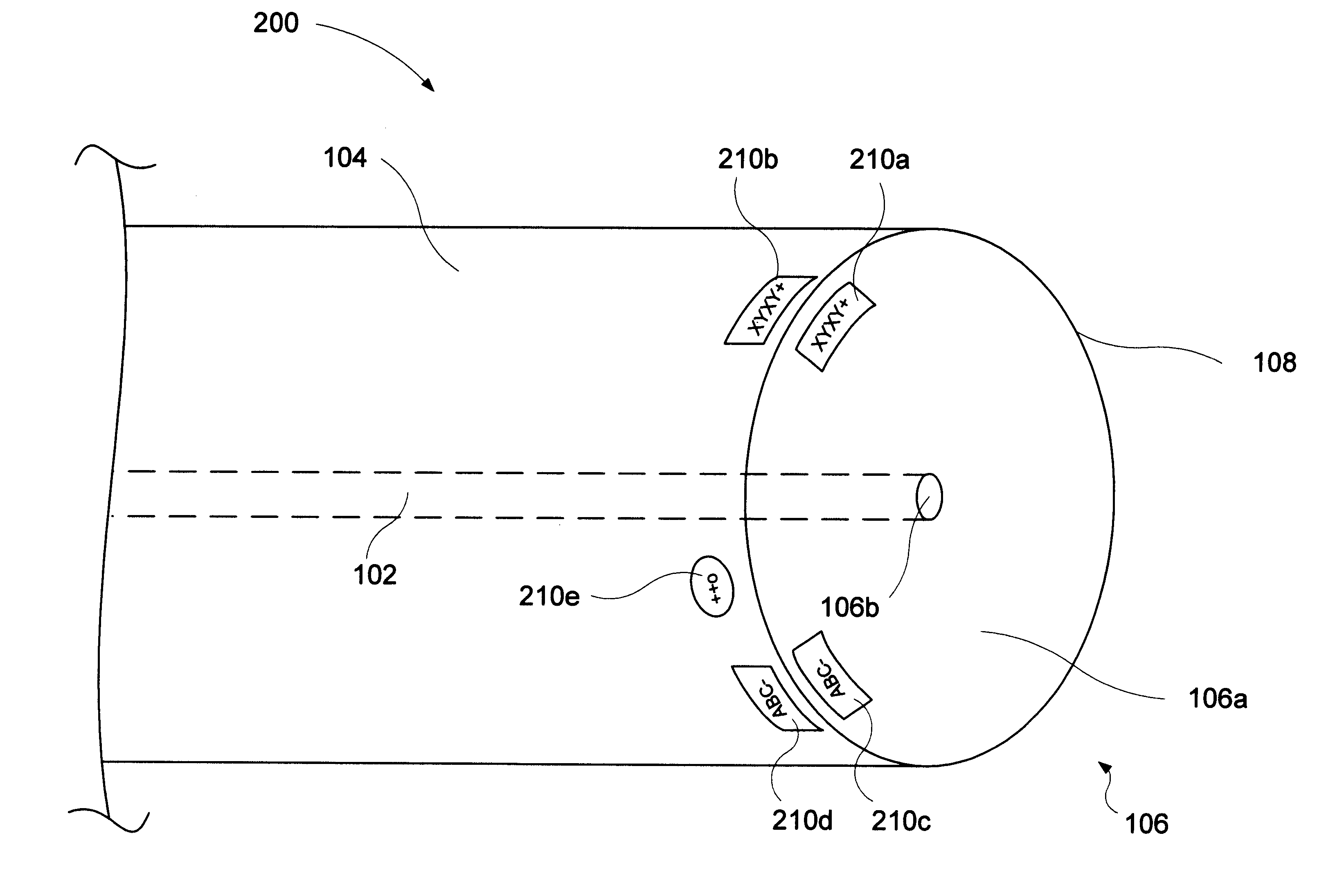 Identifier system and components for optical assemblies