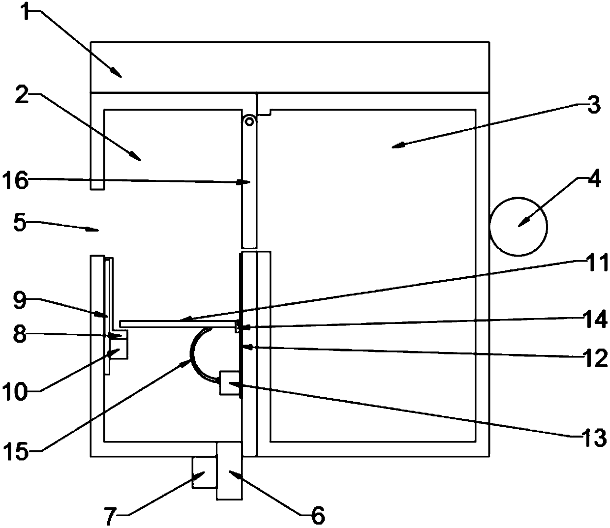 Lake surface cleaning machine