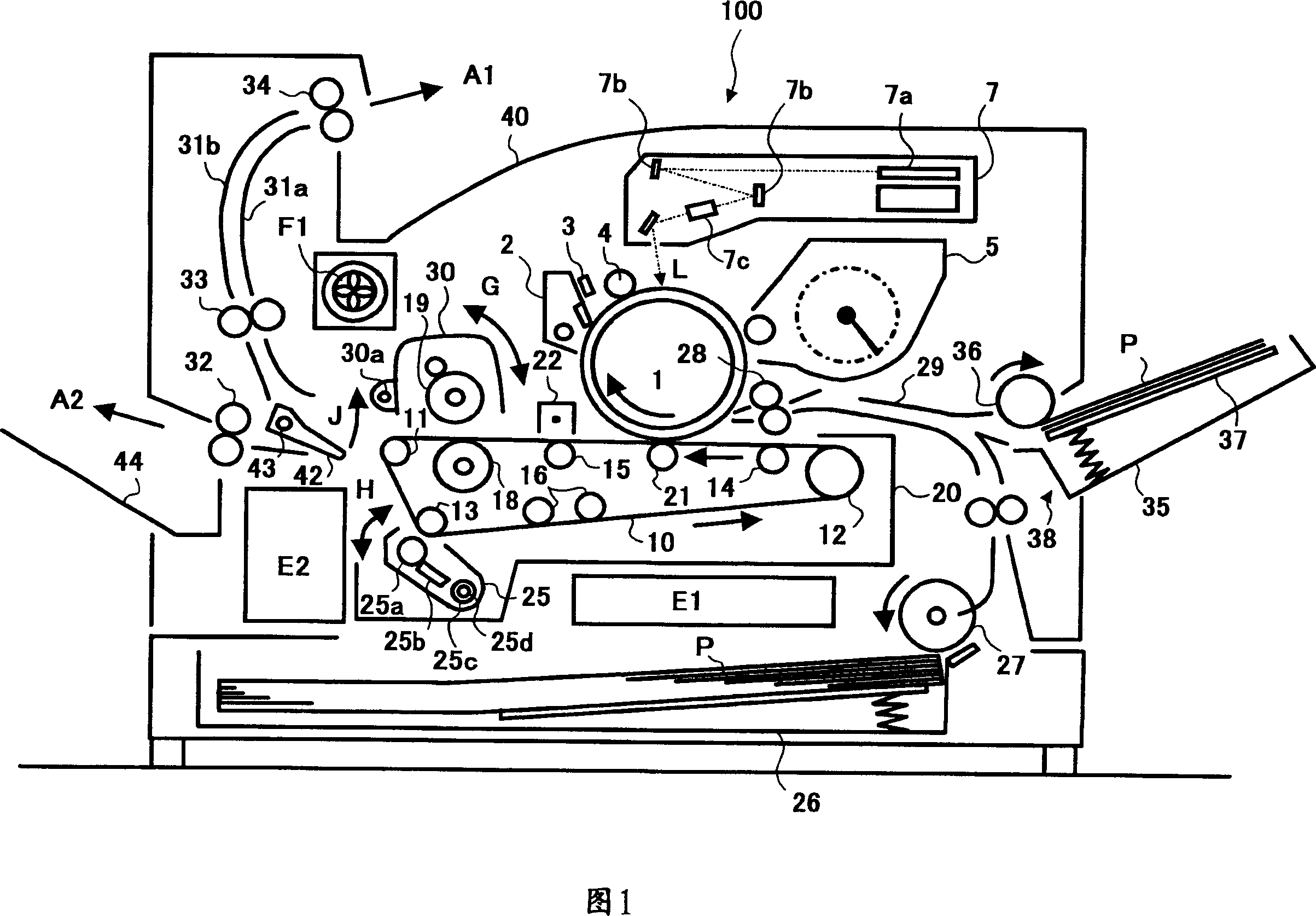 Image forming device and image forming method