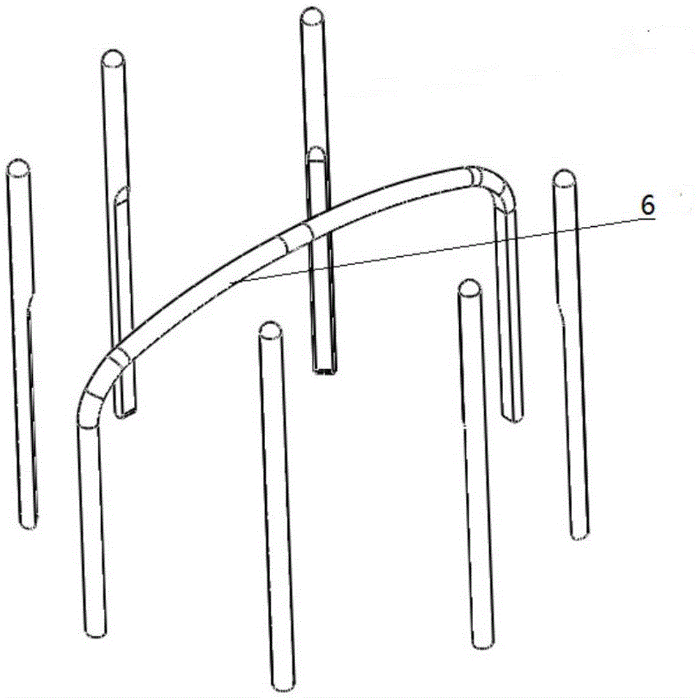 Device suitable for natural convection heat dissipation of surface of shell of refrigerator compressor