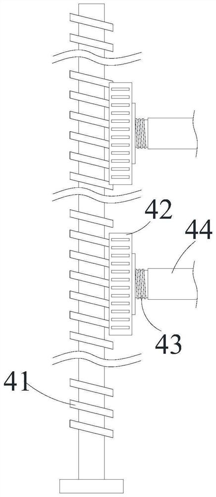 Follow-up device for welding vehicle bottom plate