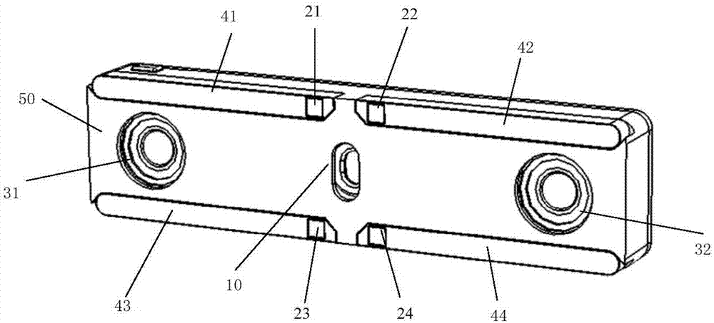 Visual system based on photometric stereo vision and 3D reconstruction method thereof