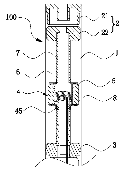 Cigarette tar atomizing device and electronic cigarette