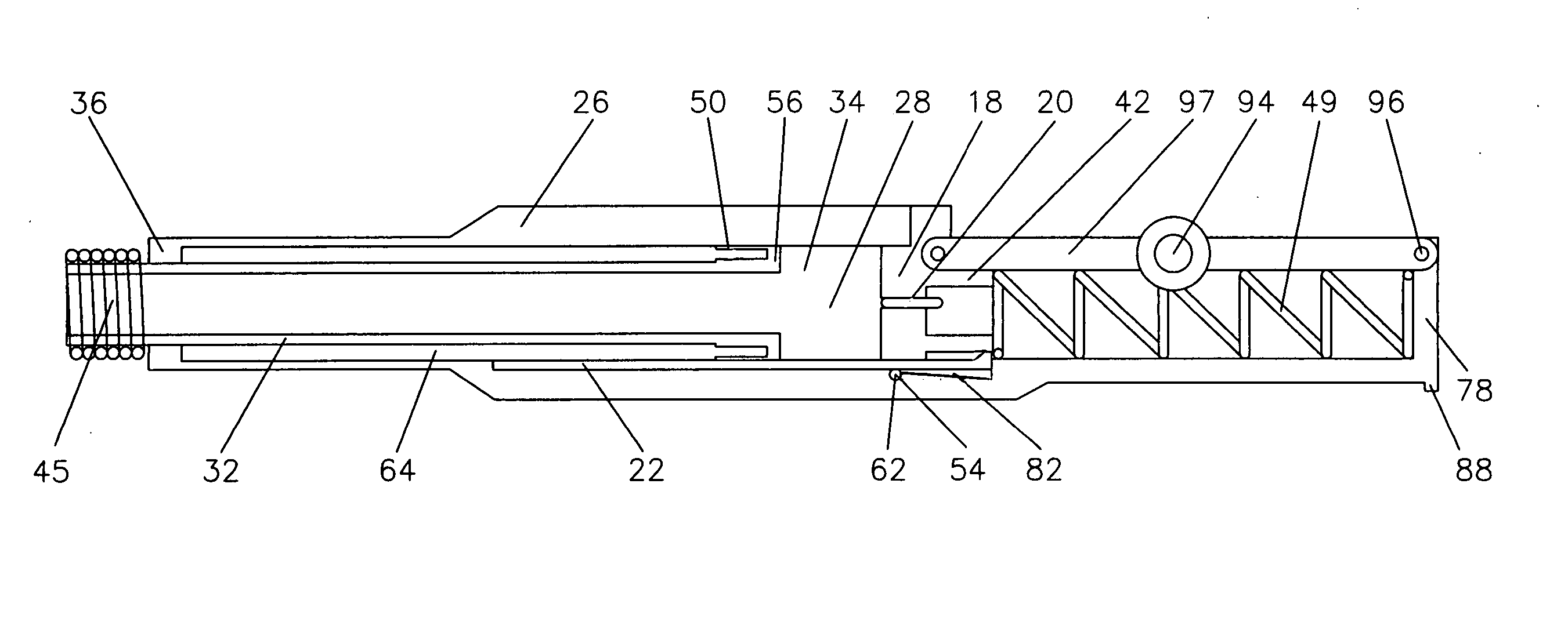 Floating barrel handgun method of recoil elimination