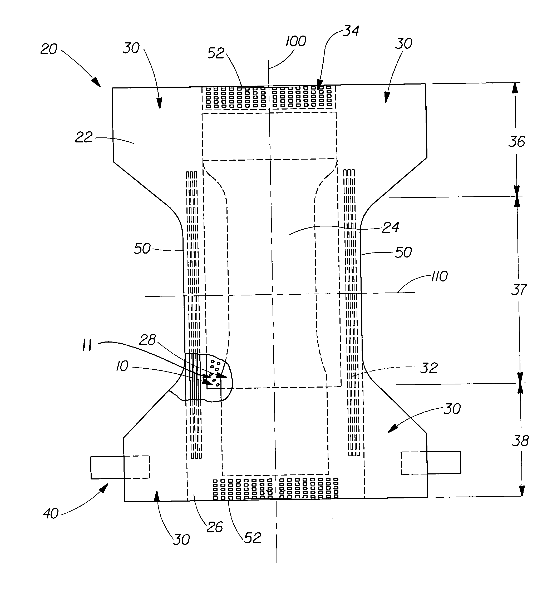 Breathable absorbent articles and composites comprising a vapor permeable, liquid barrier layer with thickening capabilities