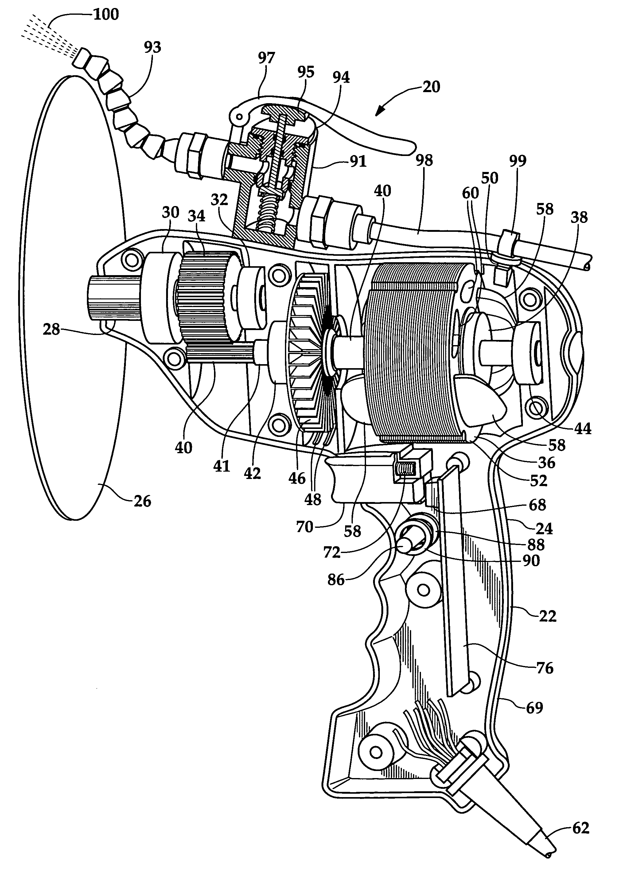 Hand held electric polisher