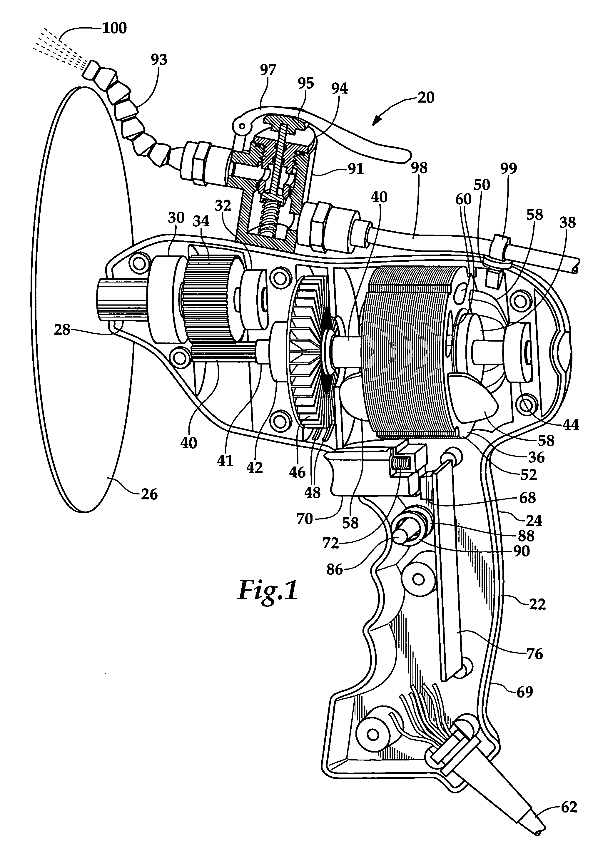 Hand held electric polisher