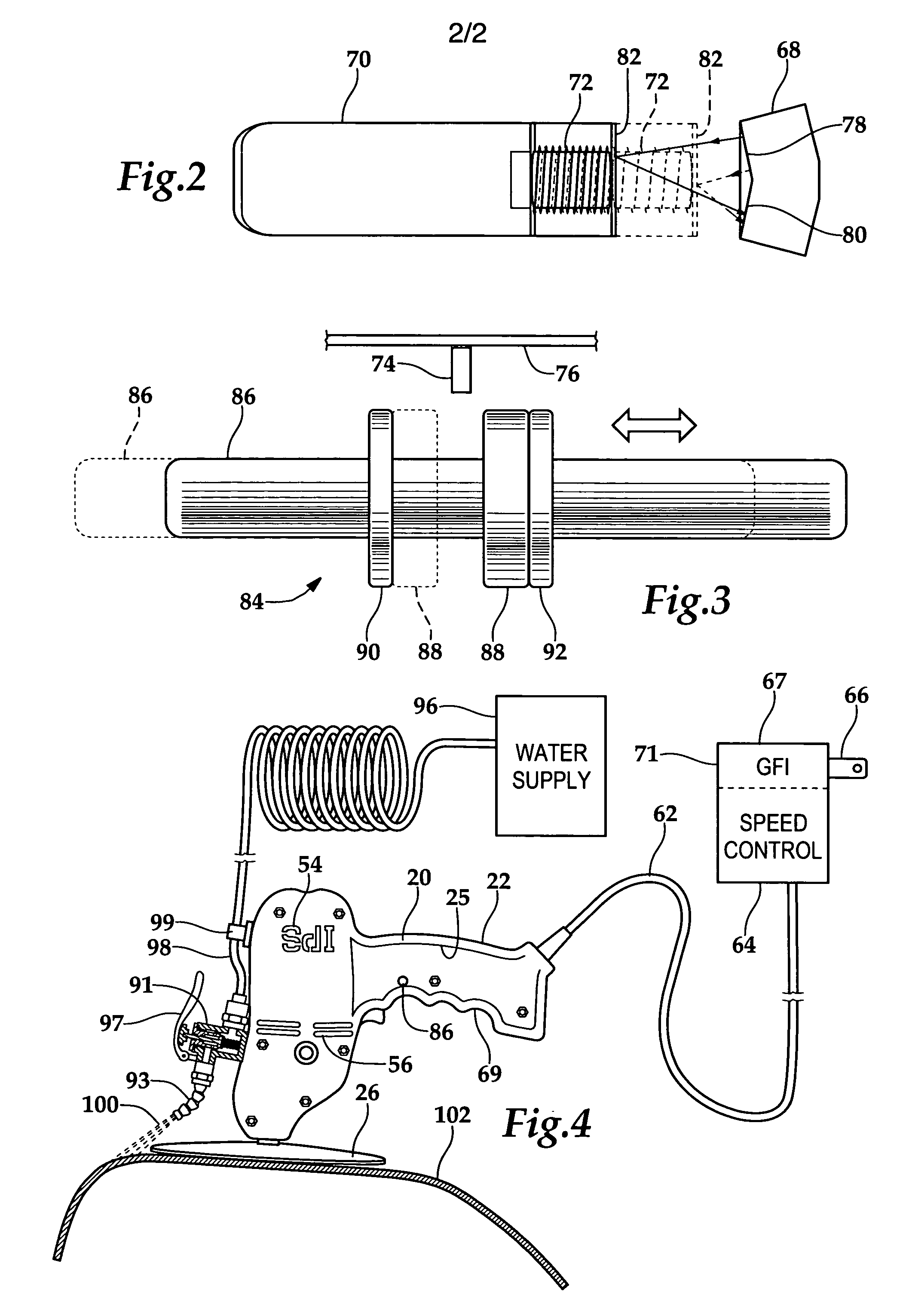 Hand held electric polisher