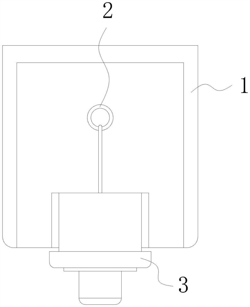 A rotating head with an anti-corrosion mechanism for fog piles