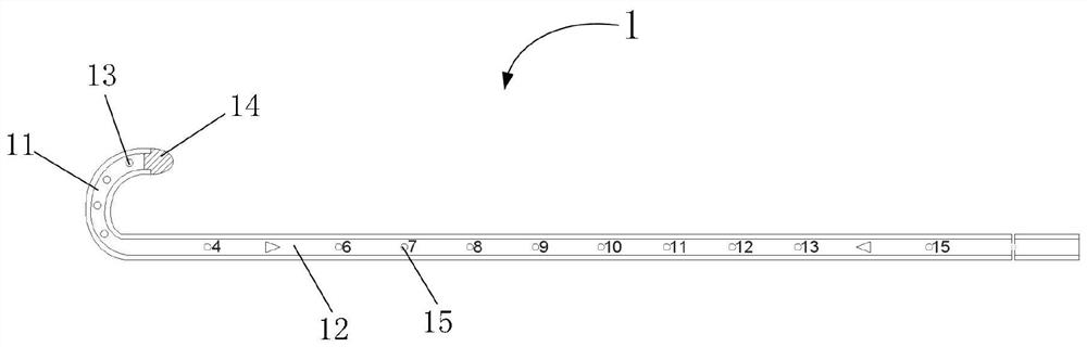 Ventricular drainage tube and use method thereof