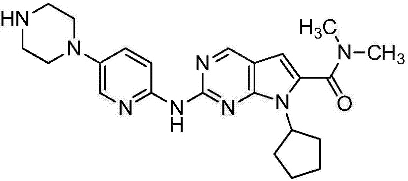 Preparation method of ribociclib intermediate