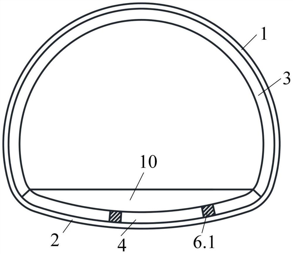 Assembled inverted arch unit, assembled inverted arch structure and construction method