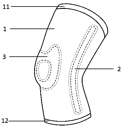 Exercise massage kneecap