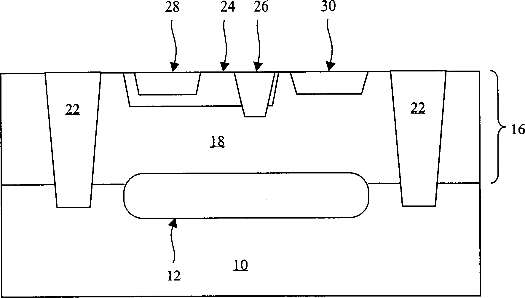 Methdo for fabricating bipolar type longitudinal plane mode transistors