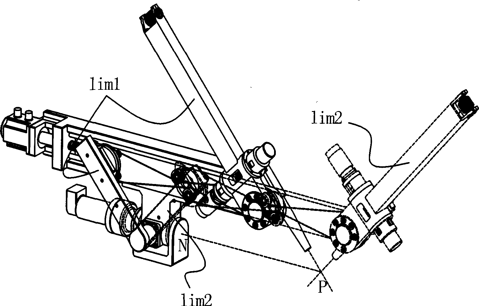 Robot active bracket for assisting minimally invasive surgical operation