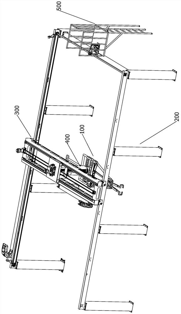 Forge piece grabbing and moving equipment