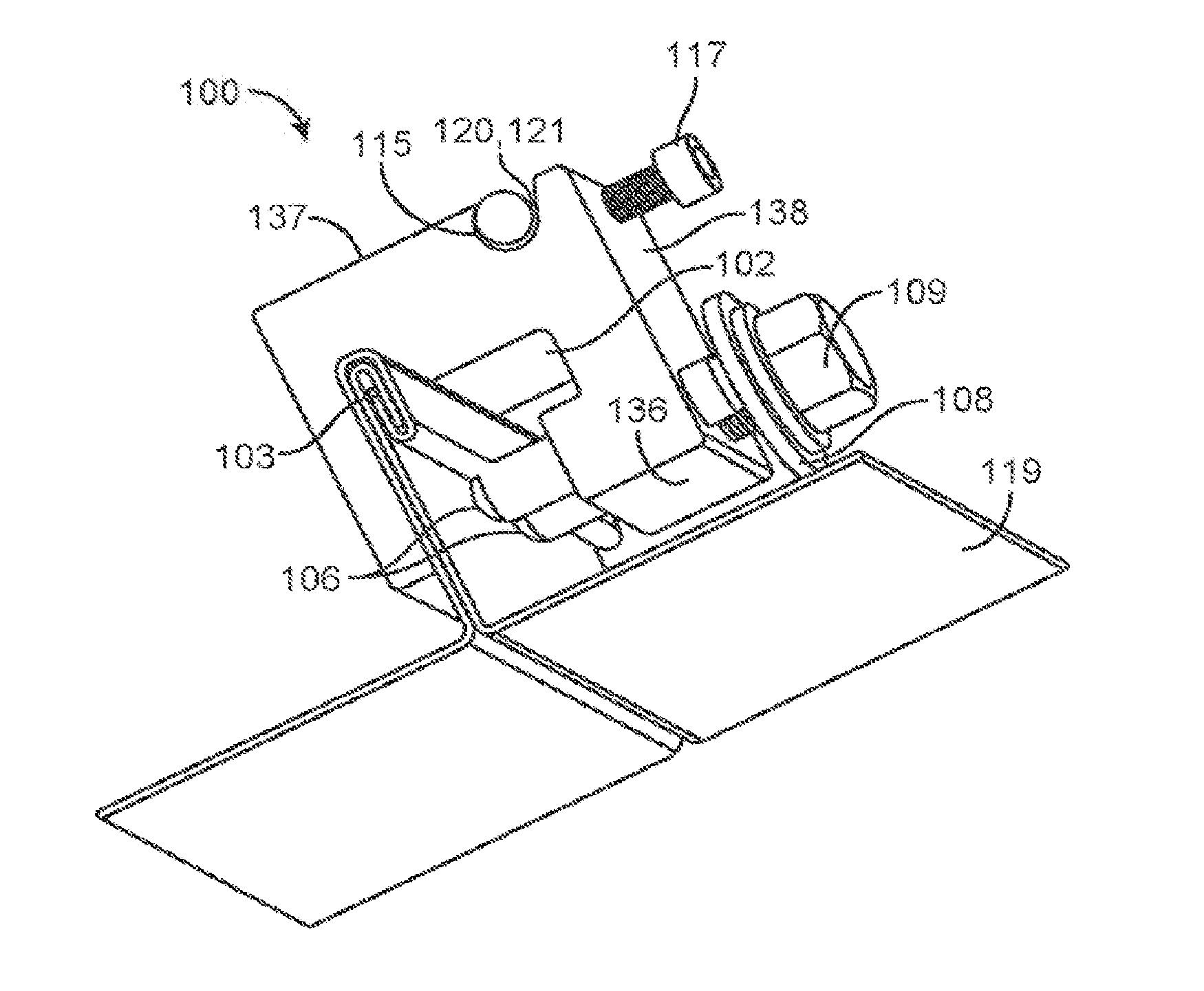 Clamp for standing seam