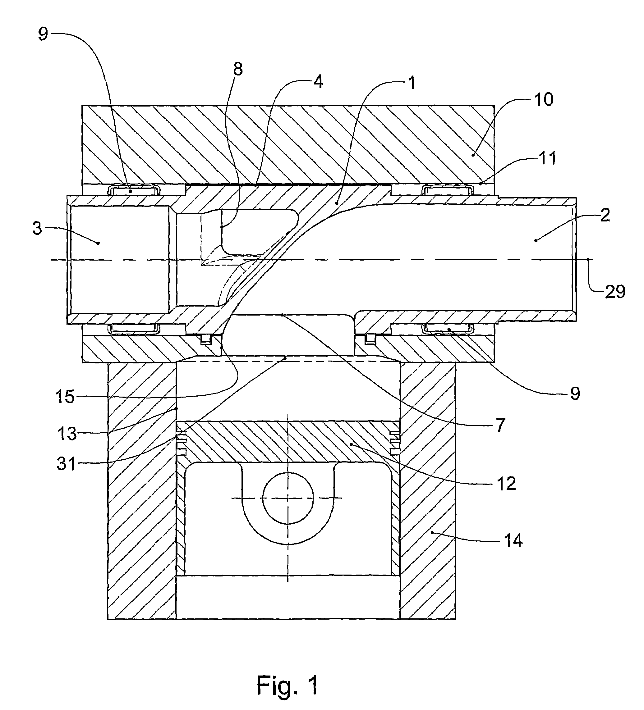 Gas and oil sealing in a rotary valve